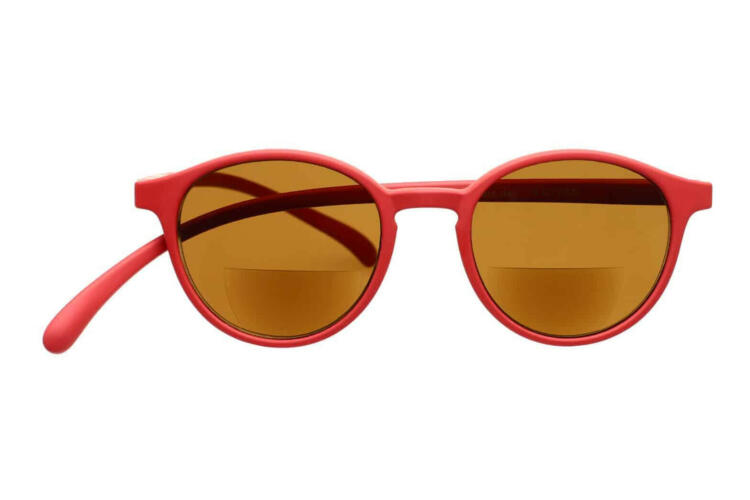 Klammeraffe-Sonnenlesebrille-bifokal-no12-red No. 12 bifokal Red