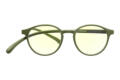 Klammeraffen-Lesebrille-No12-Blaufilter-olive No. 12 60% Olive