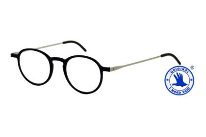 Lesebrille I Need You 5mm schwarz seitlich