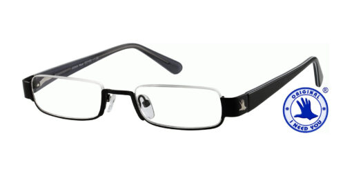 Lesebrille I Need You Anna new black seitlich