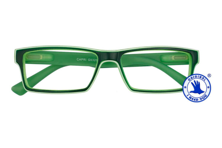 CAPRI_53200_green_front Reading glasses I NEED YOU Capri green