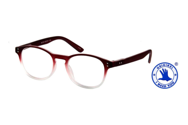 RETRO_G36700_red_side Lesebrille I Need You retro red seitlich