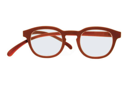 Lesebrille mit Blaulichtfilter Klammeraffe no. 14 red Produktbild front