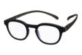 Reading glasses with blue light filter Klammeraffe no. 14 black mud Product image side