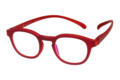 Blaufilter-Lesebrille-Klammeraffe-14-offen-frontal-red-red Lesebrille mit Blaulichtfilter Klammeraffe no. 14 red Produktbild side