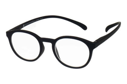 Lesebrille Klammeraffe No. 13 Small black Produktbild offen