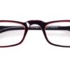 Lesebrille Victoria Collection Evelyn schwarz rot frontal