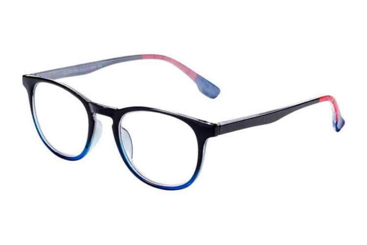 Reading glasses Victoria Collection Miami black-blue frontal