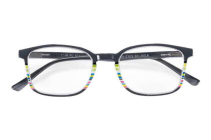 Lesebrille Victoria Collection Nele grau frontal