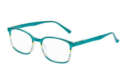 Lesebrille Victoria Collection Nele grün seitlich