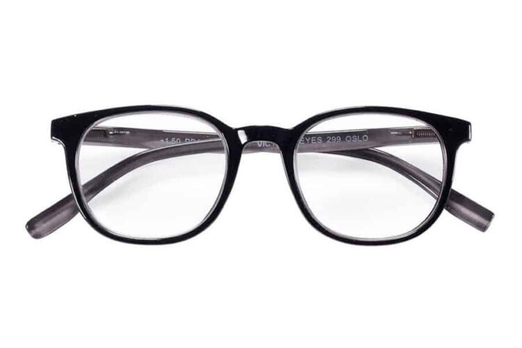 reading-glasses-victoria-collection-OSLO_2_1 Reading glasses Victoria Collection Oslo black-grey frontal