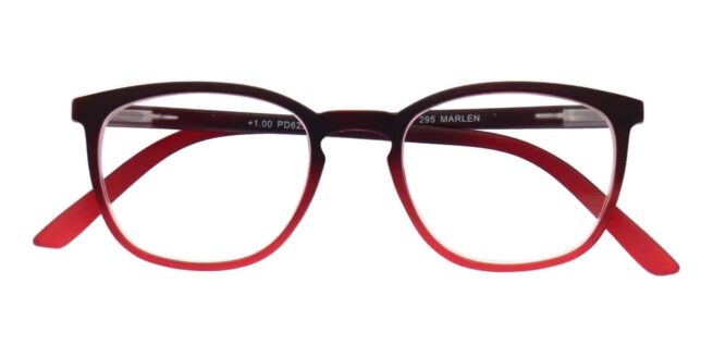 Lesebrille Victoria Collection Marlen rot frontal
