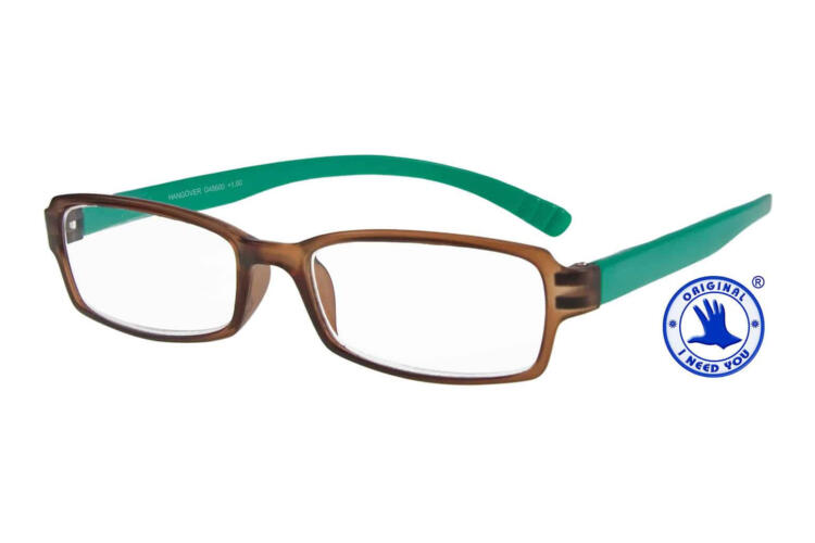 HANGOVER-G45600-brown-turquoise-side view Hangover, turquoise