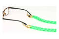Silk eyewear chain neon green