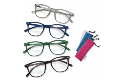 Lesebrille Victoria Canberra Produktbild mit Etui