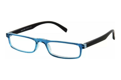 Lesebrille I Need You Half Line blau