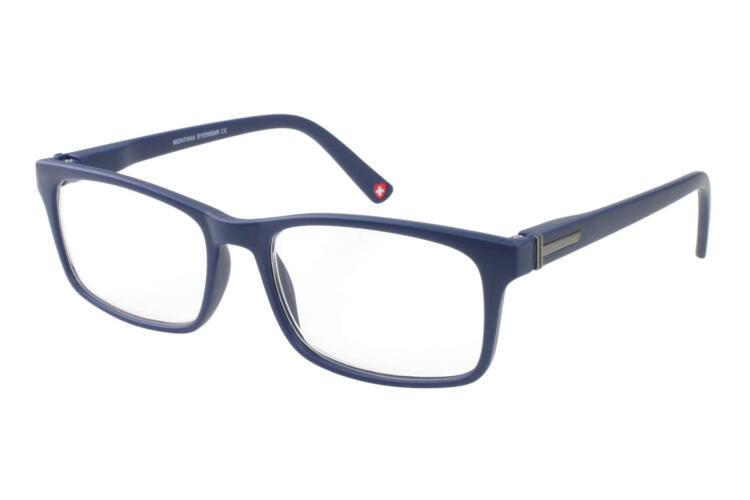Lesebrille Montana Eyewear MR73 blue seitlich Lesebrille Montana Eyewear MR73 blue Produktbild seitlich