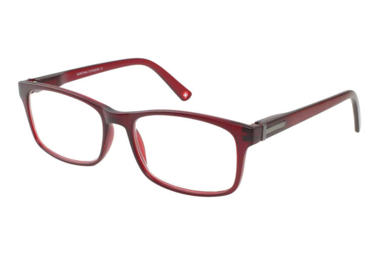 Lesebrille Montana Eyewear MR73 rot seitlich Lesebrille Montana Eyewear MR73 rot Produktbild seitlich