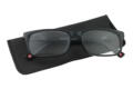 Reading glasses Montana Eyewear MR73 black Product image with case