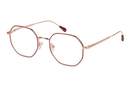 I Need You Lesebrille Yoko rot kupfer Produktbild seitlich