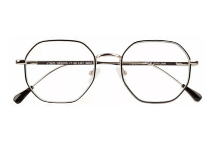 I Need You Lesebrille Yoko schwarz gold Produktbild frontal