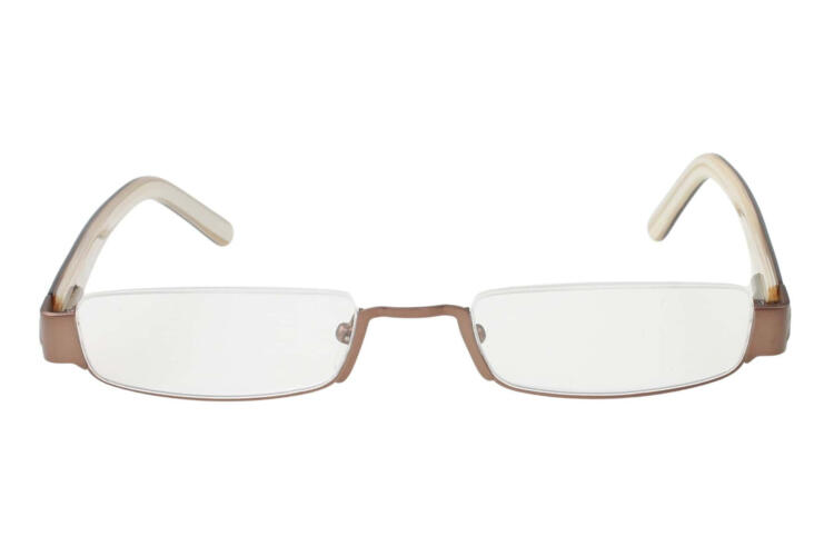 I Need You Halbrand Lesebrille Otto braun frontal Otto Braun