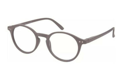 Lesebrille I Need You Quinn grau seitlich Produktbild