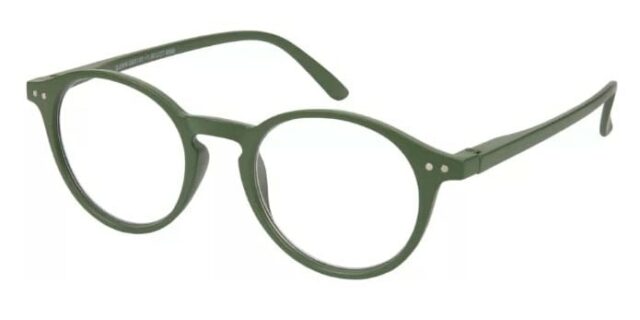 Reading glasses I NEED YOU Quinn green sideways Reading glasses I Need You Quinn green side Product image