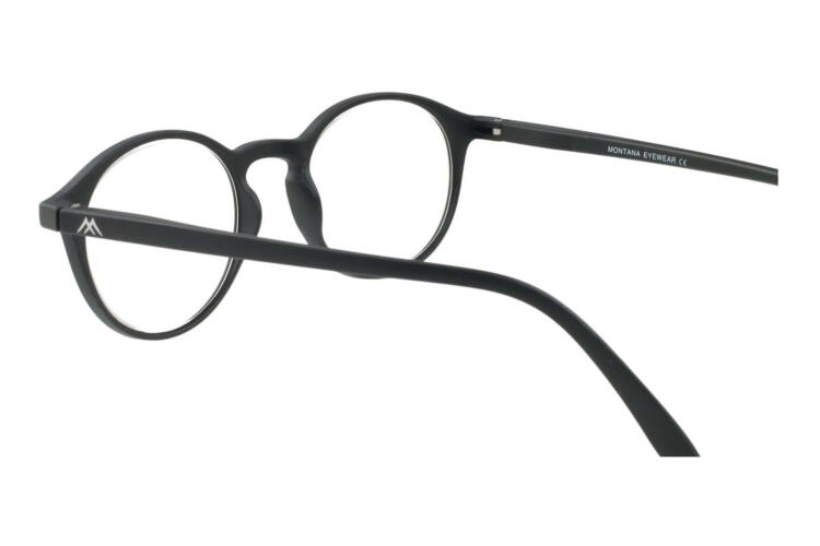 Lesebrille Montana MR65 schwarz hinten Lesebrille Montana MR65 schwarz hinten Produktbild