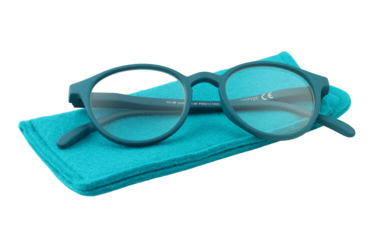 Reading glasses New's Optic No. 88 ocean on case Reading glasses New's Optic No. 88 ocean on case Product image
