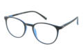 Reading glasses Victoria Linda blue sideways Reading glasses Victoria Linda blue side Product image