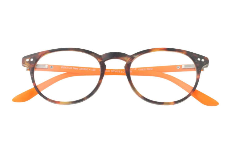 I NEED YOU reading glasses DOKTOR NEW havana-orange closed I NEED YOU reading glasses DOKTOR NEW havana-orange closed