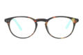 Reading glasses I NEED YOU Doctor New Havana turquoise frontal