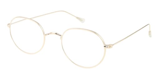I NEED YOU Lesebrille Lennard Gold seitlich