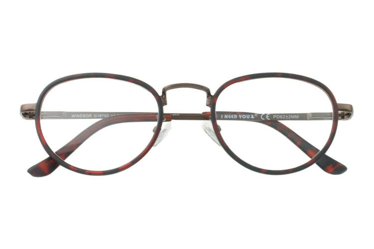 I NEED YOU Lesebrille Windsor Braun geschlossen I NEED YOU Lesebrille Windsor Braun geschlossen