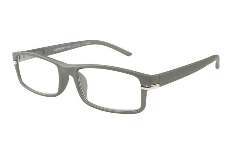 LEXXOO Lesebrille 4090B anthrazit seitlich LEXXOO Lesebrille 4090B anthrazit seitlich