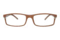 Lesebrille LEXXOO 4090B braun frontal