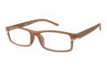 LEXXOO Lesebrille 4090B braun seitlich