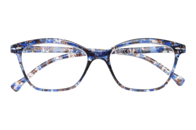 LEXXOO Reading glasses 4120A marble blue closed LEXXOO Reading glasses 4120A marble blue closed