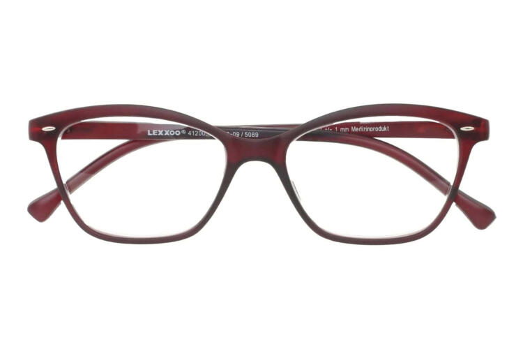 LEXXOO Lesebrille 4120A rot geschlossen LEXXOO Lesebrille 4120A rot geschlossen