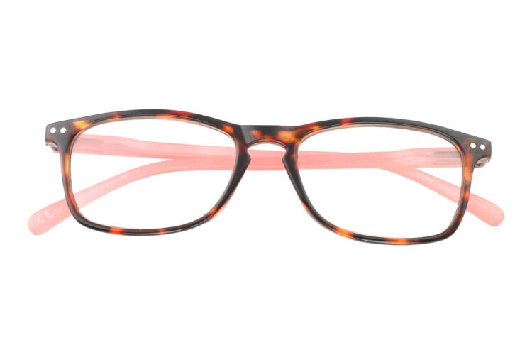 LEXXOO Lesebrille 4128B demi braun rosa geschlossen LEXXOO Lesebrille 4128B demi braun rosa geschlossen