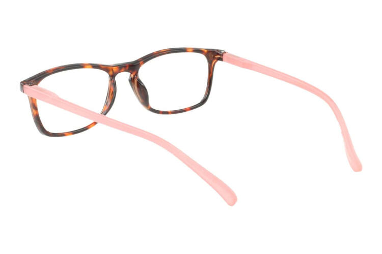 LEXXOO Lesebrille 4128B demi braun rosa innen LEXXOO Lesebrille 4128B demi braun rosa innen