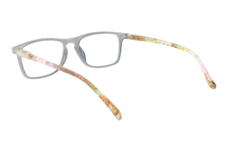 LEXXOO Reading glasses 4128B gray marbled inside