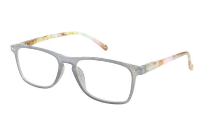 LEXXOO Lesebrille 4128B grau marmoriert seitlich