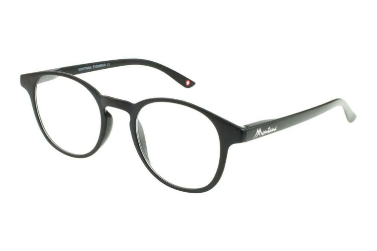 Lesebrille Montana Eyewear MR52 BLACK seitlich Lesebrille Montana Eyewear MR52 BLACK seitlich