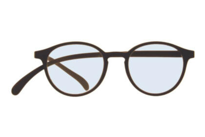 Blaulichtfilter Brille Klammeraffe No. 12 brownie frontal Blaulichtfilter Brille Klammeraffe No. 12 brownie