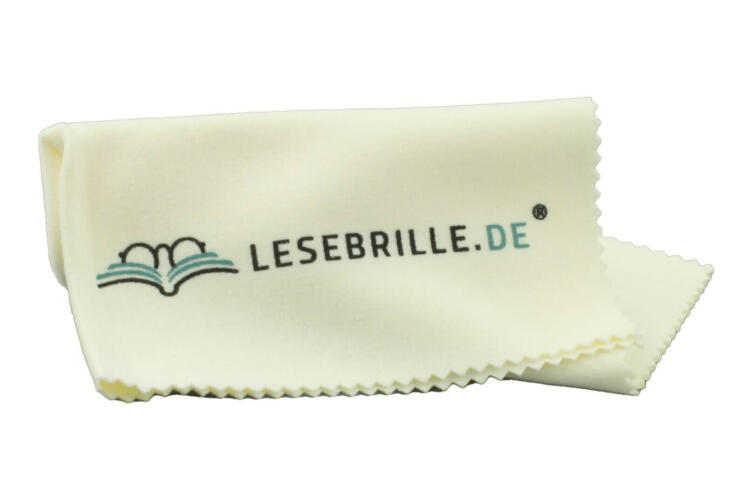 Brillenputztuch Lesebrille.de gefaltet Brillenputztuch Lesebrille.de gefaltet