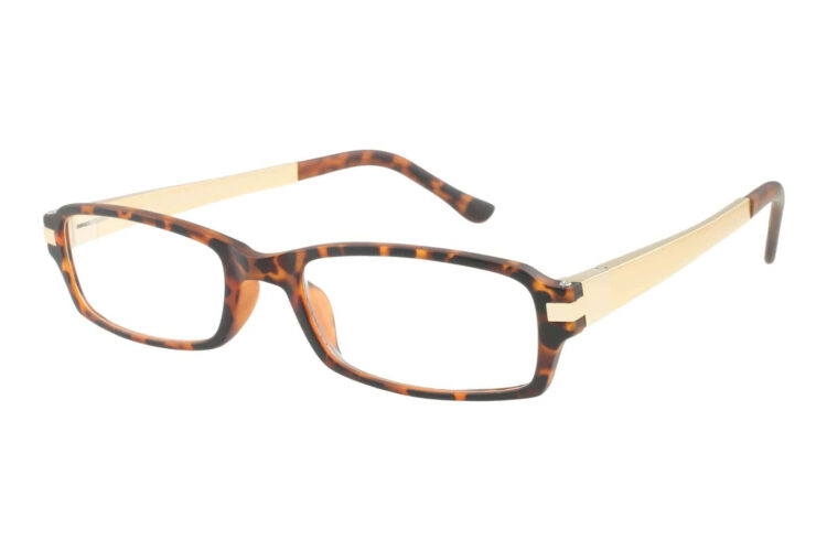 Lesebrille LEXXOO 4240 Havanna Gold seitlich