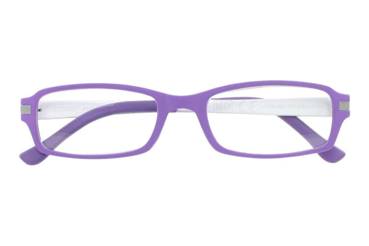 Lesebrille LEXXOO 4240 Lila Silber geschlossen Lesebrille LEXXOO 4240 Lila Silber geschlossen