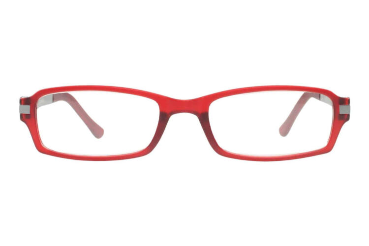 Lesebrille LEXXOO 4240 Rot Anthrazit frontal Lesebrille LEXXOO 4240 Rot Anthrazit frontal